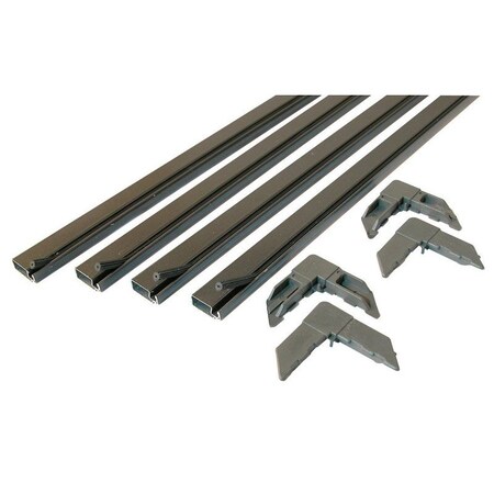 Prime-Line Prime-Line Bronze Aluminum 5/16 in. W X 3/4 in. L Screen Frame Kit 1 pk PL7808
